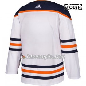 Børn NHL Edmonton Oilers Trøje Blank Adidas Hvid Authentic
